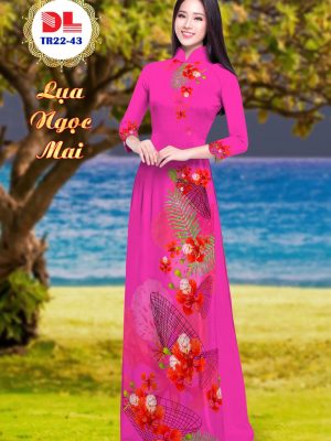 Vải Áo Dài Lụa Ngọc Mai Hoa Phượng mới ra AD DLTR22 21 1595430200 284 Vai Ao Dai Lua Ngoc Mai Hoa Phuong moi ra