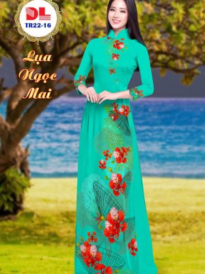 Vải Áo Dài Lụa Ngọc Mai Hoa Phượng mới ra AD DLTR22 22 1595430200 699 Vai Ao Dai Lua Ngoc Mai Hoa Phuong moi ra