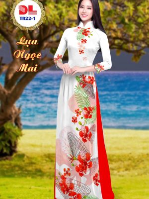 Vải Áo Dài Lụa Ngọc Mai Hoa Phượng mới ra AD DLTR22 25 1595430201 427 Vai Ao Dai Lua Ngoc Mai Hoa Phuong moi ra