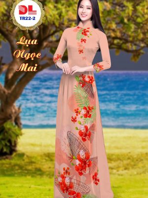 Vải Áo Dài Lụa Ngọc Mai Hoa Phượng mới ra AD DLTR22 29 1595430201 869 Vai Ao Dai Lua Ngoc Mai Hoa Phuong moi ra