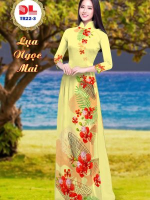 Vải Áo Dài Lụa Ngọc Mai Hoa Phượng mới ra AD DLTR22 32 1595430202 801 Vai Ao Dai Lua Ngoc Mai Hoa Phuong moi ra