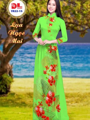 Vải Áo Dài Lụa Ngọc Mai Hoa Phượng mới ra AD DLTR22 30 1595430202 880 Vai Ao Dai Lua Ngoc Mai Hoa Phuong moi ra