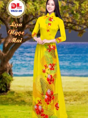 Vải Áo Dài Lụa Ngọc Mai Hoa Phượng mới ra AD DLTR22 35 1595430203 514 Vai Ao Dai Lua Ngoc Mai Hoa Phuong moi ra