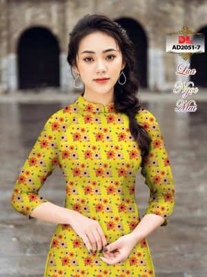 1595430336 243 Vai Ao Dai Lua Ngoc Mai Vai Hoa Cuc Nhi
