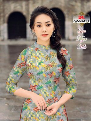 Vải Áo Dài Lụa Ngọc Mai Hoa Đều kiểu mới AD DL2052 23 1595430468 128 Vai Ao Dai Lua Ngoc Mai Hoa Deu kieu moi