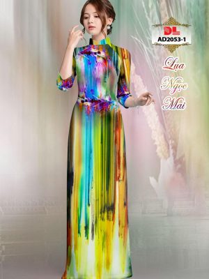 1595430646 543 Vai Ao Dai Lua Ngoc Mai Hoa In 3D thiet
