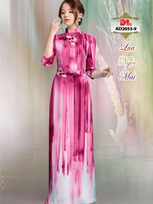1595430646 871 Vai Ao Dai Lua Ngoc Mai Hoa In 3D thiet