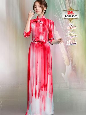 1595430647 578 Vai Ao Dai Lua Ngoc Mai Hoa In 3D thiet