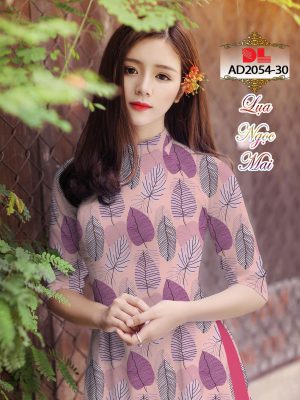 Vải Áo Dài Lụa Ngọc Mai Hình Lá mới ra AD DL2054 32 1595431007 704 Vai Ao Dai Lua Ngoc Mai Hinh La moi ra