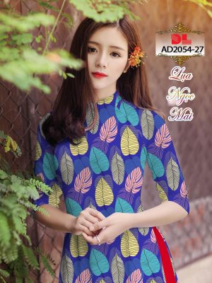 Vải Áo Dài Lụa Ngọc Mai Hình Lá mới ra AD DL2054 35 1595431008 104 Vai Ao Dai Lua Ngoc Mai Hinh La moi ra