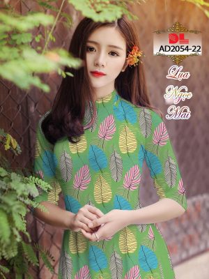 Vải Áo Dài Lụa Ngọc Mai Hình Lá mới ra AD DL2054 38 1595431008 708 Vai Ao Dai Lua Ngoc Mai Hinh La moi ra