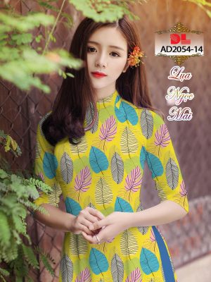 Vải Áo Dài Lụa Ngọc Mai Hình Lá mới ra AD DL2054 53 1595431011 623 Vai Ao Dai Lua Ngoc Mai Hinh La moi ra