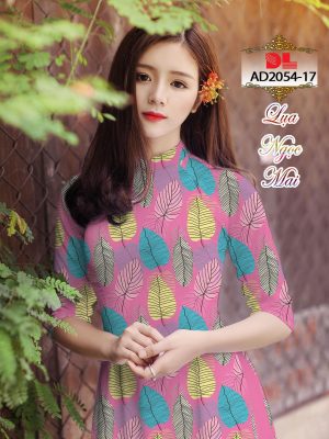 Vải Áo Dài Lụa Ngọc Mai Hình Lá mới ra AD DL2054 58 1595431012 673 Vai Ao Dai Lua Ngoc Mai Hinh La moi ra