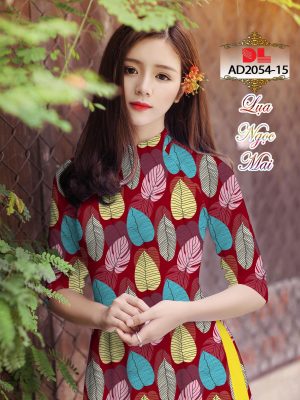 Vải Áo Dài Lụa Ngọc Mai Hình Lá mới ra AD DL2054 57 1595431012 910 Vai Ao Dai Lua Ngoc Mai Hinh La moi ra