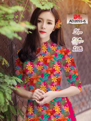 1595431169 768 Vai Ao Dai Lua Ngoc Mai Hoa Deu moi ra