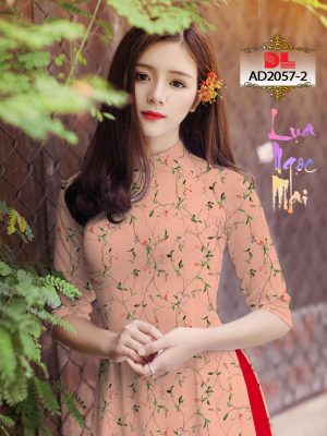 Vải Áo Dài Lụa Ngọc Mai Hoa Nhí mới ra AD DL2057 20 1595431427 906 Vai Ao Dai Lua Ngoc Mai Hoa Nhi moi ra