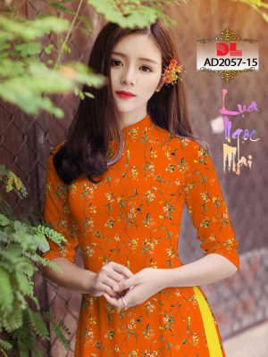 Vải Áo Dài Lụa Ngọc Mai Hoa Nhí mới ra AD DL2057 22 1595431428 213 Vai Ao Dai Lua Ngoc Mai Hoa Nhi moi ra