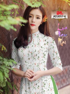 Vải Áo Dài Lụa Ngọc Mai Hoa Nhí mới ra AD DL2057 23 1595431428 425 Vai Ao Dai Lua Ngoc Mai Hoa Nhi moi ra