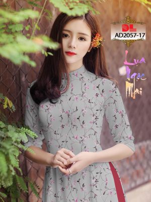 Vải Áo Dài Lụa Ngọc Mai Hoa Nhí mới ra AD DL2057 30 1595431429 323 Vai Ao Dai Lua Ngoc Mai Hoa Nhi moi ra