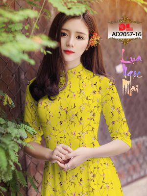 Vải Áo Dài Lụa Ngọc Mai Hoa Nhí mới ra AD DL2057 28 1595431429 887 Vai Ao Dai Lua Ngoc Mai Hoa Nhi moi ra