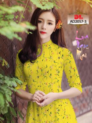 Vải Áo Dài Lụa Ngọc Mai Hoa Nhí mới ra AD DL2057 35 1595431430 265 Vai Ao Dai Lua Ngoc Mai Hoa Nhi moi ra