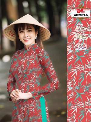 Vải Áo Dài Lụa Ngọc Mai Hình Lá mới ra AD DL2059 17 1595431605 186 Vai Ao Dai Lua Ngoc Mai Hinh La moi ra