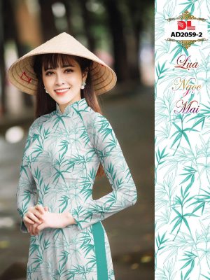 Vải Áo Dài Lụa Ngọc Mai Hình Lá mới ra AD DL2059 15 1595431605 963 Vai Ao Dai Lua Ngoc Mai Hinh La moi ra