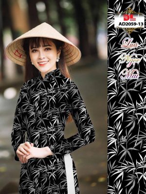 Vải Áo Dài Lụa Ngọc Mai Hình Lá mới ra AD DL2059 20 1595431606 431 Vai Ao Dai Lua Ngoc Mai Hinh La moi ra