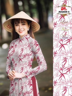 Vải Áo Dài Lụa Ngọc Mai Hình Lá mới ra AD DL2059 23 1595431606 848 Vai Ao Dai Lua Ngoc Mai Hinh La moi ra