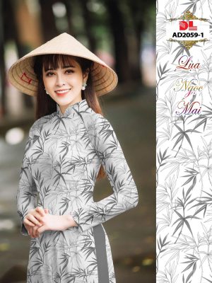 Vải Áo Dài Lụa Ngọc Mai Hình Lá mới ra AD DL2059 24 1595431607 210 Vai Ao Dai Lua Ngoc Mai Hinh La moi ra