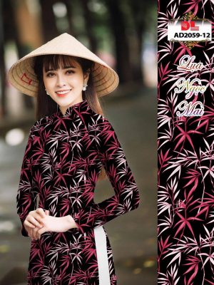 Vải Áo Dài Lụa Ngọc Mai Hình Lá mới ra AD DL2059 25 1595431607 24 Vai Ao Dai Lua Ngoc Mai Hinh La moi ra