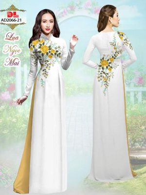 Vải Áo Dài Lụa Ngọc Mai Hoa Hồng kiểu mới AD DL2066 28 1595432046 146 Vai Ao Dai Lua Ngoc Mai Hoa Hong kieu moi