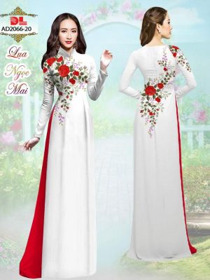 Vải Áo Dài Lụa Ngọc Mai Hoa Hồng kiểu mới AD DL2066 30 1595432047 386 Vai Ao Dai Lua Ngoc Mai Hoa Hong kieu moi