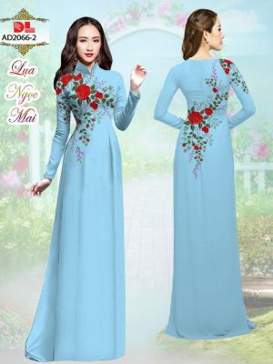 Vải Áo Dài Lụa Ngọc Mai Hoa Hồng kiểu mới AD DL2066 31 1595432047 476 Vai Ao Dai Lua Ngoc Mai Hoa Hong kieu moi