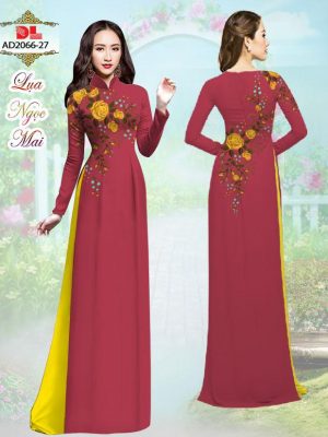 Vải Áo Dài Lụa Ngọc Mai Hoa Hồng kiểu mới AD DL2066 33 1595432047 495 Vai Ao Dai Lua Ngoc Mai Hoa Hong kieu moi