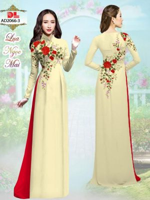 Vải Áo Dài Lụa Ngọc Mai Hoa Hồng kiểu mới AD DL2066 34 1595432047 499 Vai Ao Dai Lua Ngoc Mai Hoa Hong kieu moi