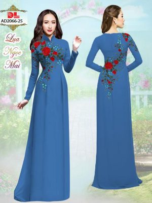 Vải Áo Dài Lụa Ngọc Mai Hoa Hồng kiểu mới AD DL2066 38 1595432048 206 Vai Ao Dai Lua Ngoc Mai Hoa Hong kieu moi
