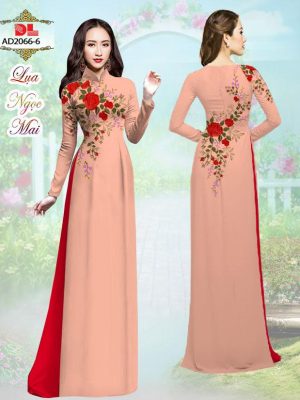 Vải Áo Dài Lụa Ngọc Mai Hoa Hồng kiểu mới AD DL2066 41 1595432048 756 Vai Ao Dai Lua Ngoc Mai Hoa Hong kieu moi