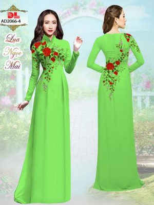 Vải Áo Dài Lụa Ngọc Mai Hoa Hồng kiểu mới AD DL2066 42 1595432049 233 Vai Ao Dai Lua Ngoc Mai Hoa Hong kieu moi