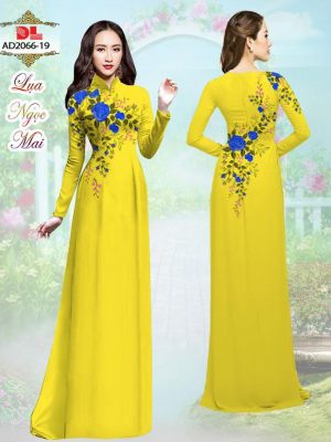 Vải Áo Dài Lụa Ngọc Mai Hoa Hồng kiểu mới AD DL2066 44 1595432049 838 Vai Ao Dai Lua Ngoc Mai Hoa Hong kieu moi