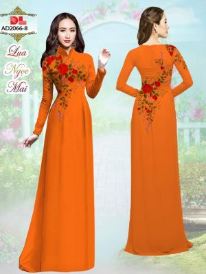 Vải Áo Dài Lụa Ngọc Mai Hoa Hồng kiểu mới AD DL2066 43 1595432049 860 Vai Ao Dai Lua Ngoc Mai Hoa Hong kieu moi