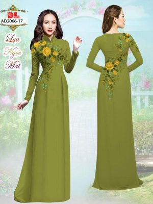 Vải Áo Dài Lụa Ngọc Mai Hoa Hồng kiểu mới AD DL2066 48 1595432050 233 Vai Ao Dai Lua Ngoc Mai Hoa Hong kieu moi