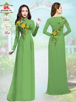 Vải Áo Dài Lụa Ngọc Mai Hoa Hồng kiểu mới AD DL2066 51 1595432050 888 Vai Ao Dai Lua Ngoc Mai Hoa Hong kieu moi