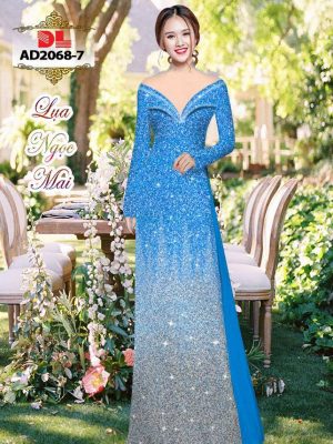 1595432439 344 Vai Ao Dai Lua Ngoc Mai Hoa Van Doc Dao