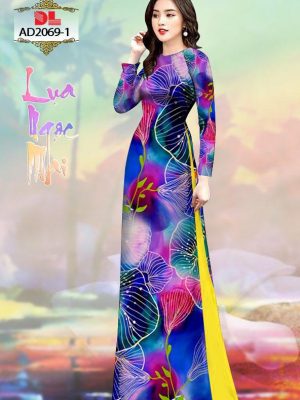 Vải Áo Dài Lụa Ngọc Mai Hoa In 3D kiểu mới AD DL2069 23 1595432598 847 Vai Ao Dai Lua Ngoc Mai Hoa In 3D kieu