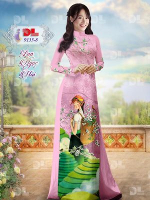 Vải Áo Dài Lụa Ngọc Mai Phong Cảnh mới ra AD DL9135 31 1595433078 994 Vai Ao Dai Lua Ngoc Mai Phong Canh moi ra