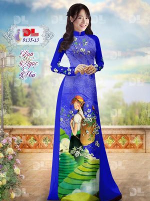 Vải Áo Dài Lụa Ngọc Mai Phong Cảnh mới ra AD DL9135 42 1595433080 963 Vai Ao Dai Lua Ngoc Mai Phong Canh moi ra