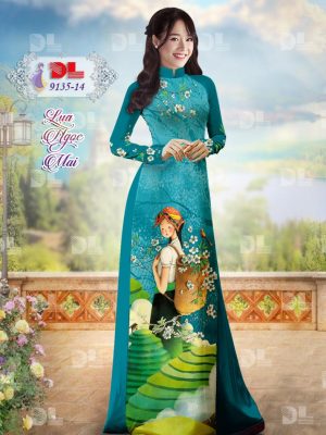Vải Áo Dài Lụa Ngọc Mai Phong Cảnh mới ra AD DL9135 43 1595433080 987 Vai Ao Dai Lua Ngoc Mai Phong Canh moi ra