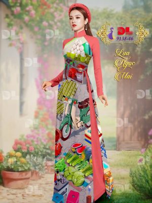 Vải Áo Dài Lụa Ngọc Mai Phong Cảnh thiết kế 2020 AD DL9128 55 1595433466 157 Vai Ao Dai Lua Ngoc Mai Phong Canh thiet ke