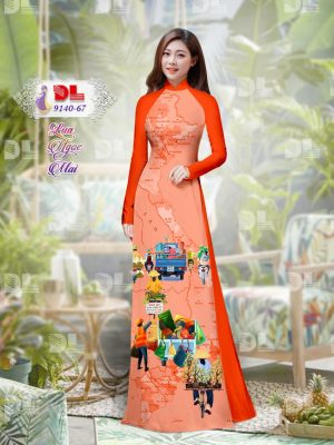 1595433655 176 Vai Ao Dai Lua Ngoc Mai Ban Do Viet Nam
